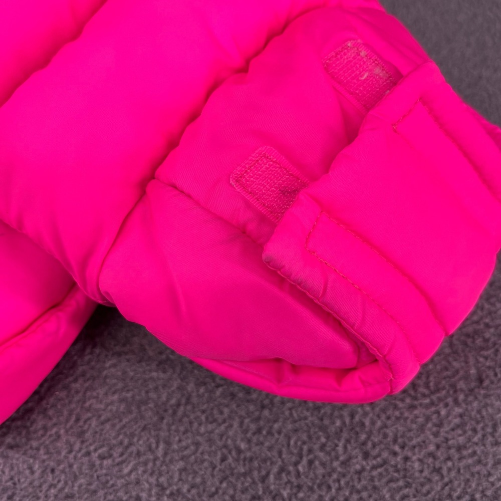7 A.M. Enfant WarMMuffs Stroller Mittens Women OS Neon Pink Puffer Fleece HM212 - Picture 9 of 9